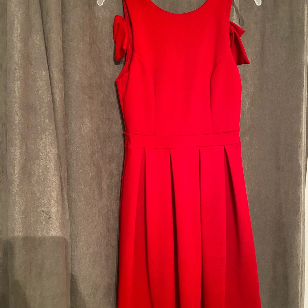 Red cocktail dress from Envy